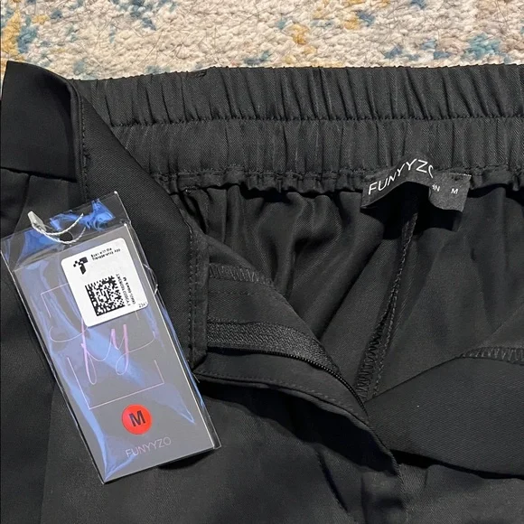 Black Wide-Leg Trousers - Picture 2 of 3